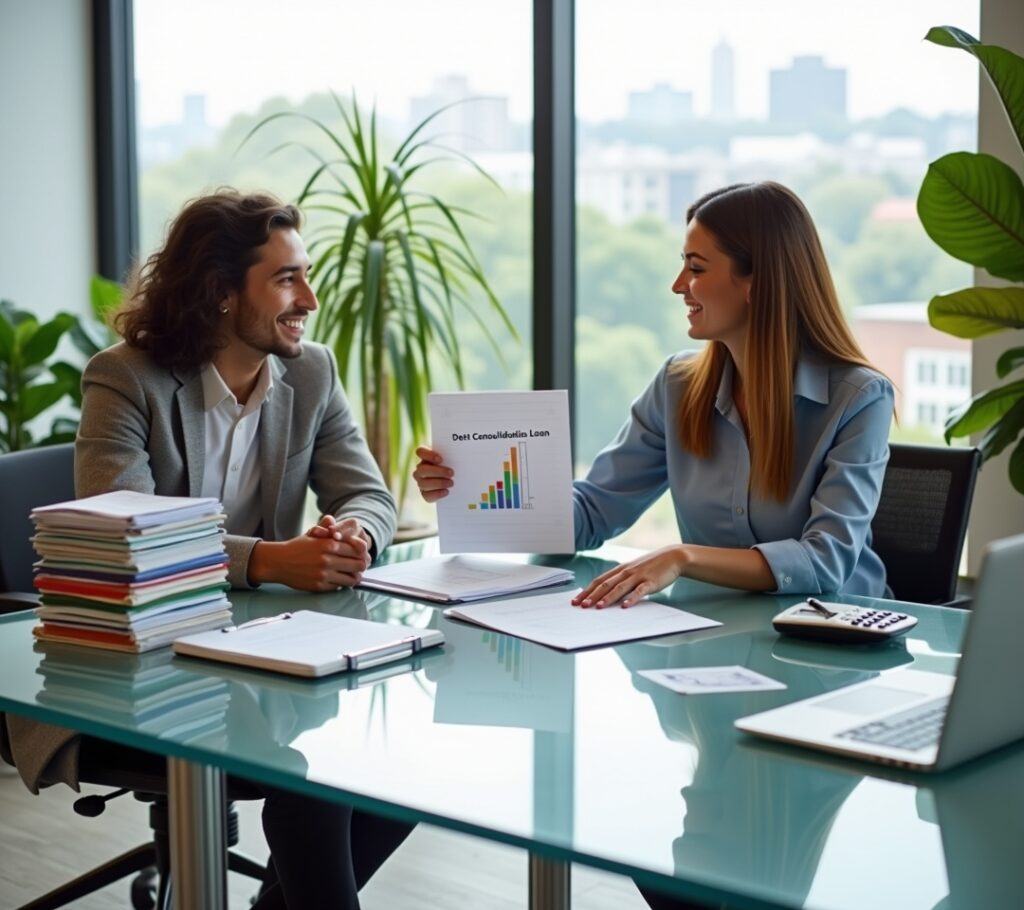 Multiple credit cards being consolidated