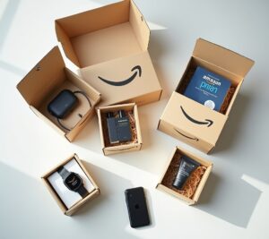 Amazon packages with "FREE" label