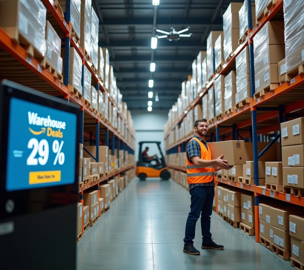 Amazon warehouse package